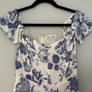 Reformation Butterfly Dress Lucerne - Size 2